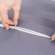 Подушка ортопедическая MirSon №6005 Noble stripe Graphite 58х40х10.5 (2200003260878) - изображение 6