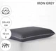 Подушка ортопедическая MirSon №6070 Delicate satin Iron grey WoMen 59х43х10 (2200003262247) - изображение 2