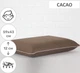 Подушка ортопедическая MirSon №6057 Delicate satin Cacao Men 59х43х12 (2200003261806) - изображение 2