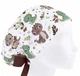 Медицинская шапочка женская HeadwearUniverse универсальная принт Динозаврики - изображение 1