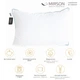 Подушка антиаллергенная MirSon №1552 Eco Vital Ecosilk упругая 45х45 см (2200005195642) - изображение 10