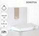 Подушка ортопедическая MirSon №7078 Elite Green Nature Dorotea Kiddy 50х29х5/8 (2200003400175) - изображение 9