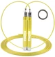 Скакалка скоростная на подшипниках алюминиевая MadMax MFA-286 Speed jump rope Желтая (MFA-286-YEL-U) - изображение 1