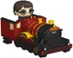 Набор фигурок Funko Bitty Pop! Ride серии Гарри Поттер Гарри Поттер и Хогвартский экспресс (83622) (8930007546299) - изображение 2