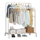 Двойная стойка Double A Double floor Hanger Вешалка для одежды с полкой для обуви 110x54 см (42343) - изображение 2