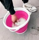 Туристичне складане відро Lima Collapsible Bucket 10 л Рожеве (42282) - зображення 4