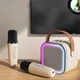 Детский беспроводной караоке микрофон с колонкой 2в1 К12 Беспроводная Bluetooth колонка - изображение 5