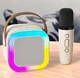 Детский беспроводной караоке микрофон с колонкой 2в1 К12 Беспроводная Bluetooth колонка - изображение 6