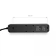 Сетевой удлинитель VIDEX ONCORD с/с 3п 3м (3x1.5мм) 2.4А 2USB+USB-C с кнопкой Black - изображение 7