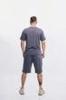 Комплект мужской базовый «Player» Intruder 2XL-3XL темно-серый: футболка + шорты - изображение 4
