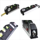 Лазерный уровень Метер Laser Level Meter Pro 3 со встроенной рулеткой Нивелир строительный черный (1705) - изображение 7
