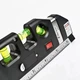 Лазерный уровень Метер Laser Level Meter Pro 3 со встроенной рулеткой Нивелир строительный черный (1705) - изображение 8