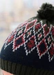 Шапка підліткова з візерунком 52-56 хакі - зображення 2