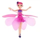 Літаюча Фея Fairy RC Flying Ball Чарівна лялька Рожевий - зображення 1