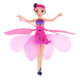 Літаюча Фея Fairy RC Flying Ball Чарівна лялька Рожевий - зображення 9