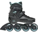 Ролики Rollerblade RB 80 W 36.5 Black/Light blue (1012-07400600-774-230) - изображение 2