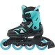 Ролики Rollerblade Microblade 36.5-40 Black/Light blue (1012-86B0751530-NK02-36.5-40) - изображение 3
