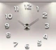 Настенные часы бесшумные DIY Clock NEW 50-120 см Зеркальные - изображение 4