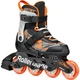 Ролики Rollerblade Microblade SL 36.5-40 Black/Orange (1012-86B0751540-NC01-36.5-40) - изображение 1