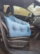 Автокрісло сумка-переноска автогамак лежак для собак тварин автомобільне перенесення 50 х 45 см Синій1 - изображение 10