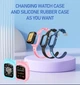 Детские смарт часы D38-X1 с SIM картой, GPS, прослушиванием, видеозвонком, 4G Play Market, Операционная система Android IOS Розовый - изображение 5