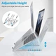 Раздвижная подставка для планшета и ноутбука foldable notebook - изображение 5
