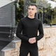 Чоловічий базовий світшот XL чорний (BLss2757ba) - зображення 4