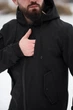 Куртка мужская Softshell Intruder с капюшоном L черная (1590399975) - изображение 2