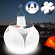 Светильник лампа Bailong BL-2029/7693 светодиодная LED люстра кемпинговая с солнечной батареей аккумуляторная раскладная Белая - изображение 12