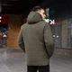 Куртка чоловіча Dzen Pobedov з капюшоном XL хакі (24298) - зображення 5