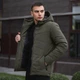 Куртка чоловіча Dzen Pobedov з капюшоном XL хакі (24298) - зображення 8