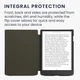 Обложка чехол kwmobile Soft Touch для PocketBook 743G InkPad 4 Heart Dark Red - изображение 3