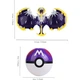 Покебол Покемон LUNALA шар с фигуркой-трансформером Лунала Pokemon GO - изображение 7