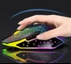 Дворежимна акумуляторна бездротова миша T34 з RGB підсвіткою чорна - зображення 3