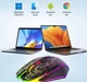 Дворежимна акумуляторна бездротова миша T34 з RGB підсвіткою чорна - зображення 7