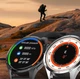 Смарт-годинник чоловічий GT4 MAX з ременем і браслетом silver - зображення 8