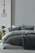 Покрывало Vin San Muslin - Antracite Антрацит Полуторное 170х220 см (ПТ006586) - изображение 4