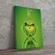 Интерьерная картина Гринч с хитрой улыбкой, Grinch (2018), 42×30 см (id3613) - изображение 1