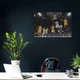 Інтер'єрна картина Баскетболісти Lakers у стрибку біля кошика, 28×42 см (id4047) - зображення 5