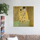 Интерьерная картина Поцелуй — Густав Климт, Gustav Klimt, The Kiss, репродукция картины, 30×30 см (id4367) - изображение 11