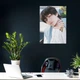 Інтер'єрна картина БТС, Кім Техьон, Ві, Bangtan Boys, BTS, Kim Taehyung, 42×30 см (id3944) - зображення 5