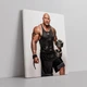 Интерьерная картина Дуэйн Джонсон, Скала, Dwayne Johnson, The Rock, 42×30 см (id0054) - изображение 1