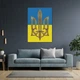 Интерьерная картина Трезубец и флаг Украины, 42×30 см (id5956) - изображение 7
