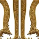 Постер Украинский Трезубец, A3 42×30 см (id5957) - изображение 2