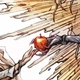 Інтер'єрна картина Зошит смерті, Кіра і Рюк, Створення Адама, пародія, Death Note, аніме постер, 24×42 см (id3582) - зображення 2