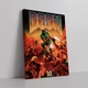 Интерьерная картина Дум, Doom 1 (1993), Думгай, Палач Рока, декор комнаты геймера, 42×30 см (id4321) - изображение 1