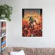 Интерьерная картина Дум, Doom 1 (1993), Думгай, Палач Рока, декор комнаты геймера, 42×30 см (id4321) - изображение 8