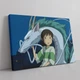 Интерьерная картина Унесённые призраками, Тихиро и Хаку, Spirited Away (2001), 30×42 см (id3859) - изображение 1