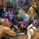 Інтер'єрна картина Герої Дота 2 пишуть листа…, Dota 2, плакат для геймера, 36×60 см (id6488) - зображення 2