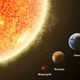 Постер Солнечная система, схема (укр), Sol System, A3 30×42 см (id1004) - изображение 2